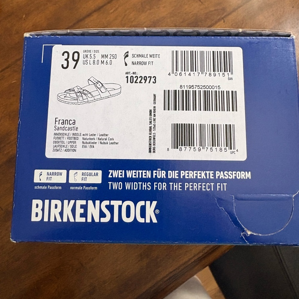 Birkenstock Franca Sandcastle Sandals - Tan/Beige